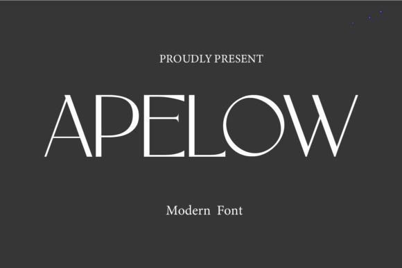 Apelow: A Versatile Sans Serif for Modern Design