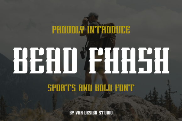 Bead Fhash: A Blackletter Font for Magical Branding