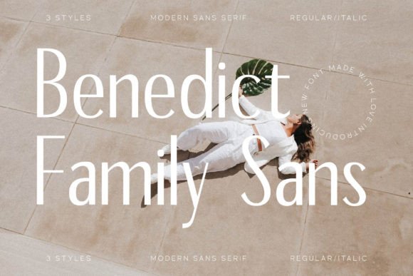 Benedict Family: A Serif Font for Modern Web Design