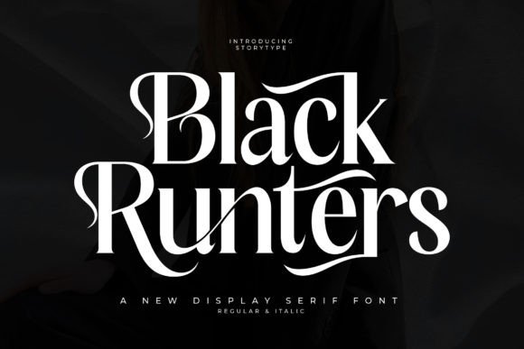 Black Runters: A Serif Font That Elevates Web Design