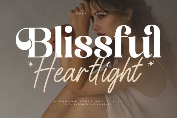 Blissful Heartlight Font Review for Brand Design