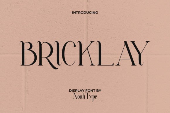 Bricklay: A Modern Serif Font for Professional Branding