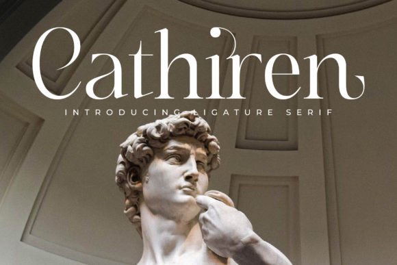 Cathiren: A Serif Font That Elevates Digital Branding