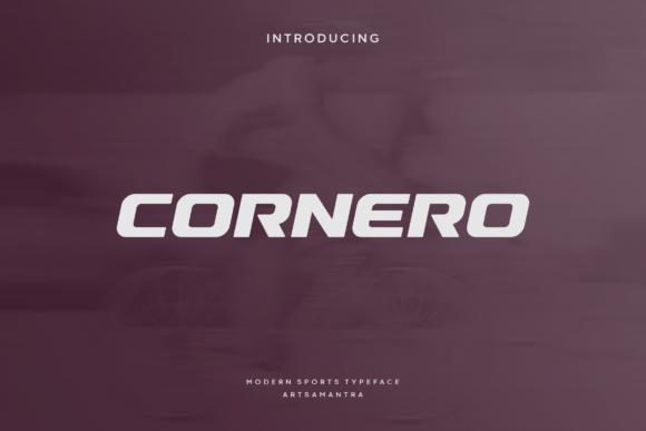 Cornero: A Modern Sans Serif Font for Editorial Design