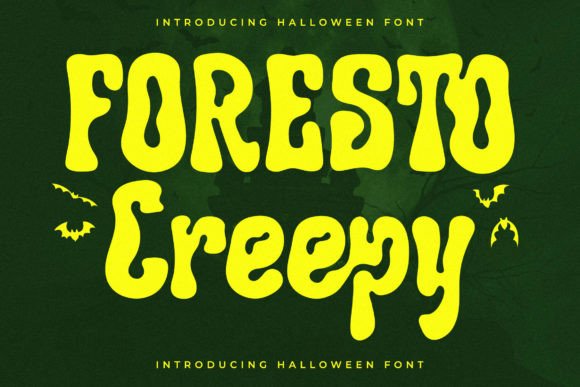 Foresto Creepy: Elevating Campaigns with a Unique Serif Typeface