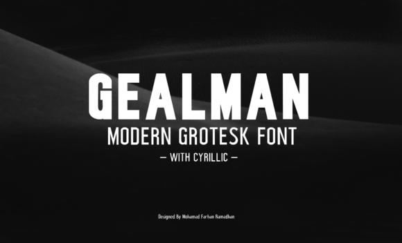 Gealman: A Modern Font That Transformed My Brand’s Visual Identity