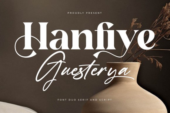 Hanfiye Guesterya: A Serif Font for Modern Web Design