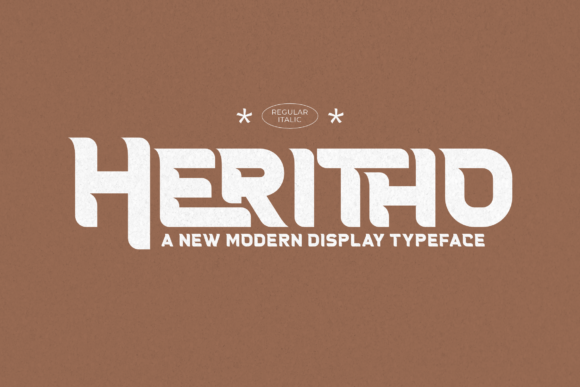 Heritho Serif Font for Handmade Creations