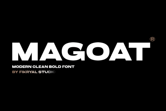Magoat – Modern Clean Bold Font for Campaign Design
