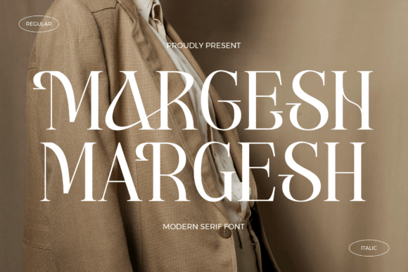 Margesh Typeface for Modern Brand Campaigns