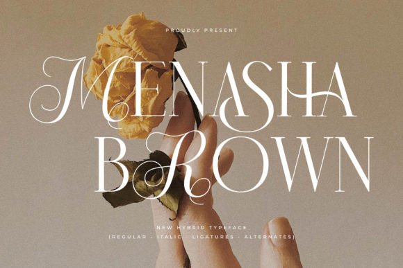 Menasha Brown: A Serif Font with Timeless Elegance