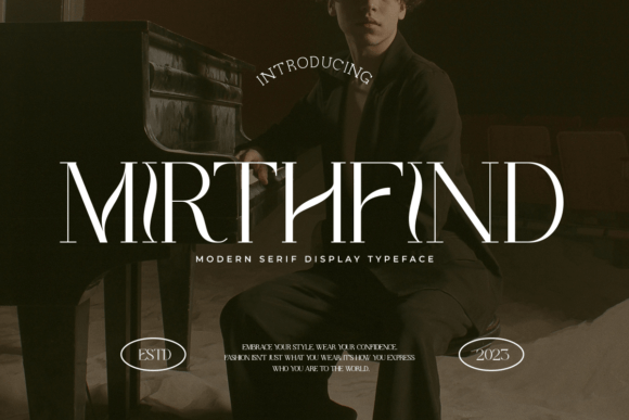 Mirthfind Serif Font for Elegant Web Design