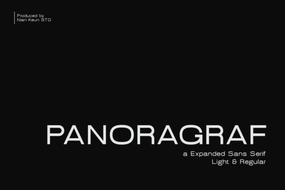 Panoragraf: A Modern Sans Serif Font for Editorial Design
