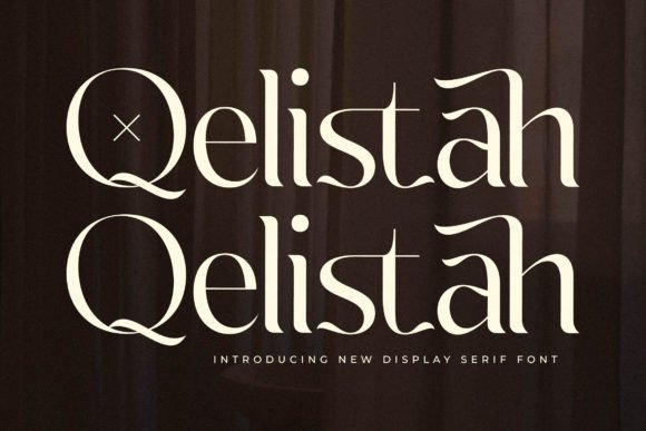 Qelistah: A Serif Font That Elevates Digital Branding