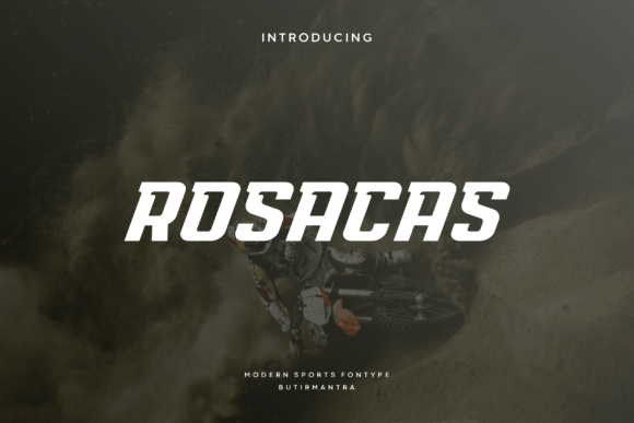 Rosacas: A Modern Sans Serif Font for Web Design