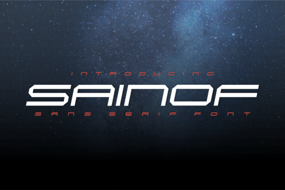 Sainof: A Modern Sans Serif Font for Editorial Design