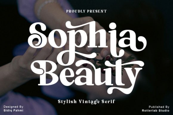 Sophia Beauty: A Modern Serif Font for Digital Branding